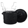 Columbian Home Granite Ware Canner with lid & Jar Rack 21.5 qt 3 pc 319814